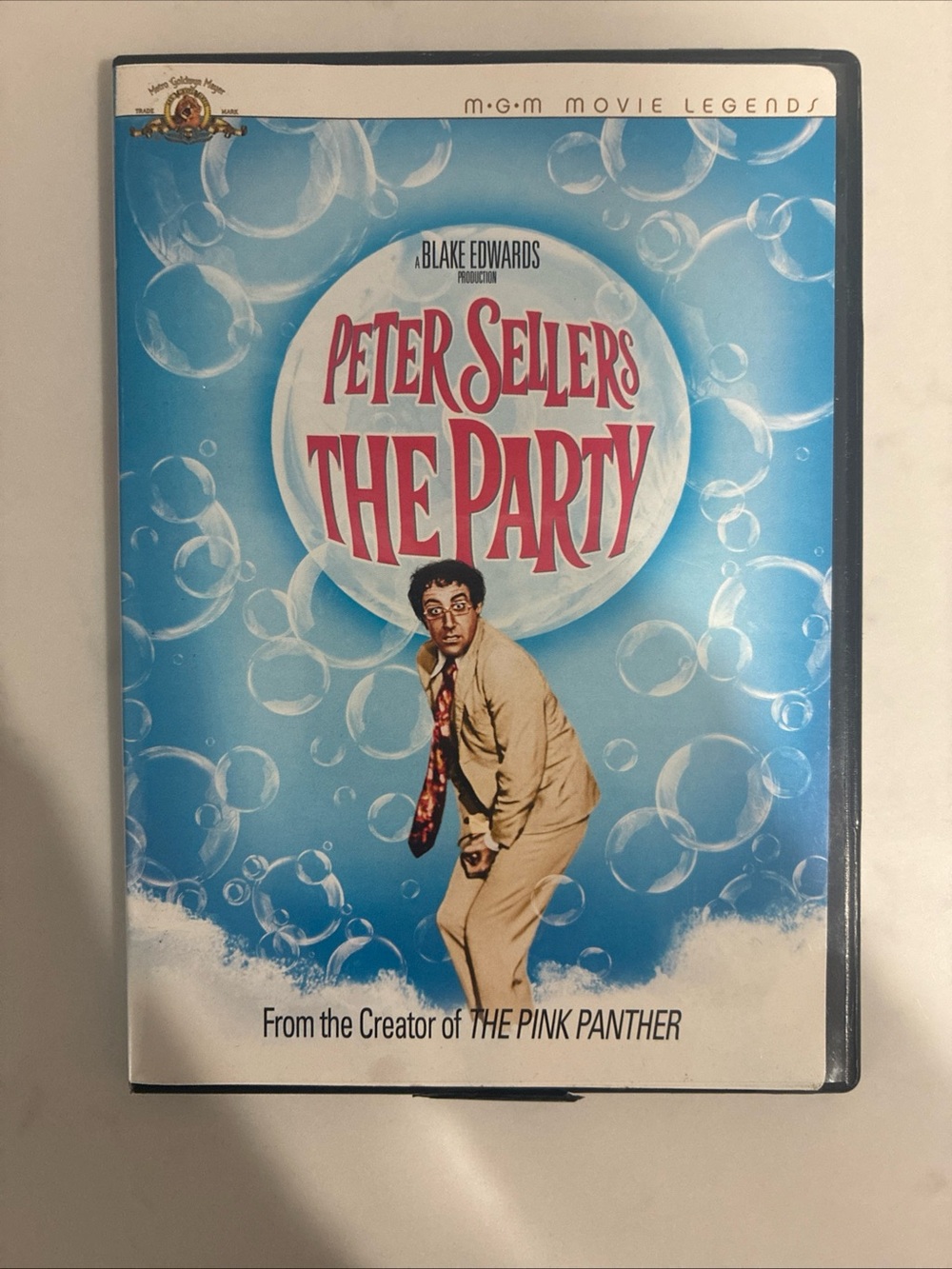 The Party Movie DVD - Blue Cover